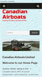 Mobile Screenshot of canadianairboats.com